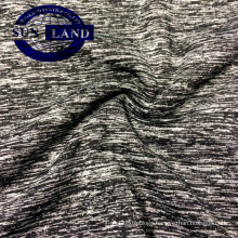 100 polyester cation melange look jersey fabric free sample